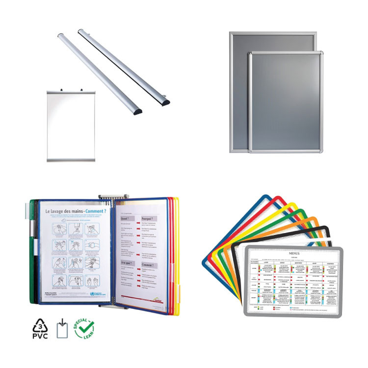 Држачи за постери и каталози