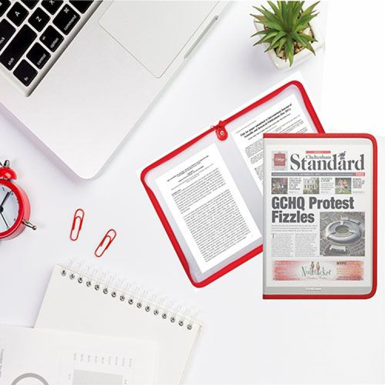 Папка со патент А4 1см прозирна