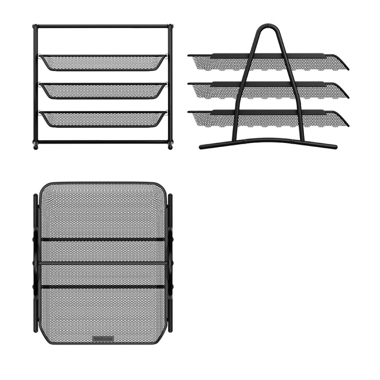 Полица метална мрежа 1/3