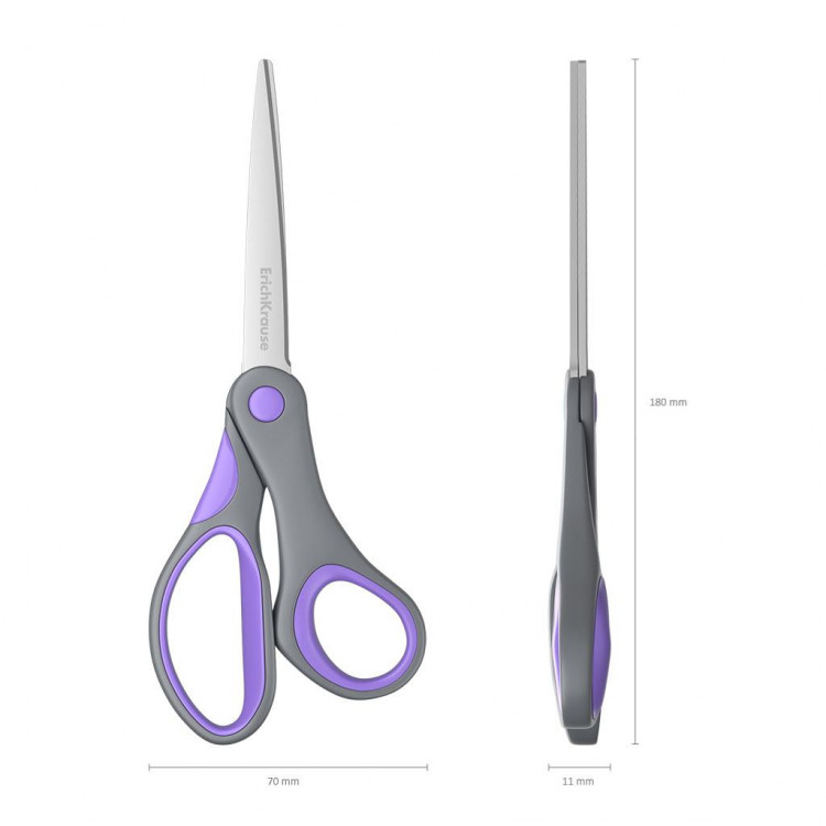 Ножици 18см Комфорт Erich Krause