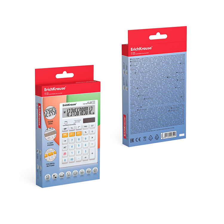 Калкулатор ЦЦ 352, 12 бројки Erich Krause