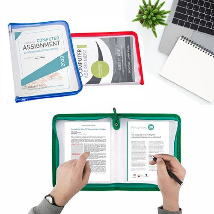 Папка со патент Б5 1см прозирна