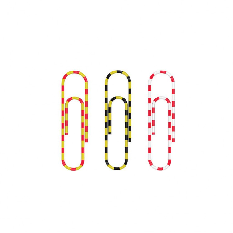 Спојувалки 28мм во боја зебра Erich Krause