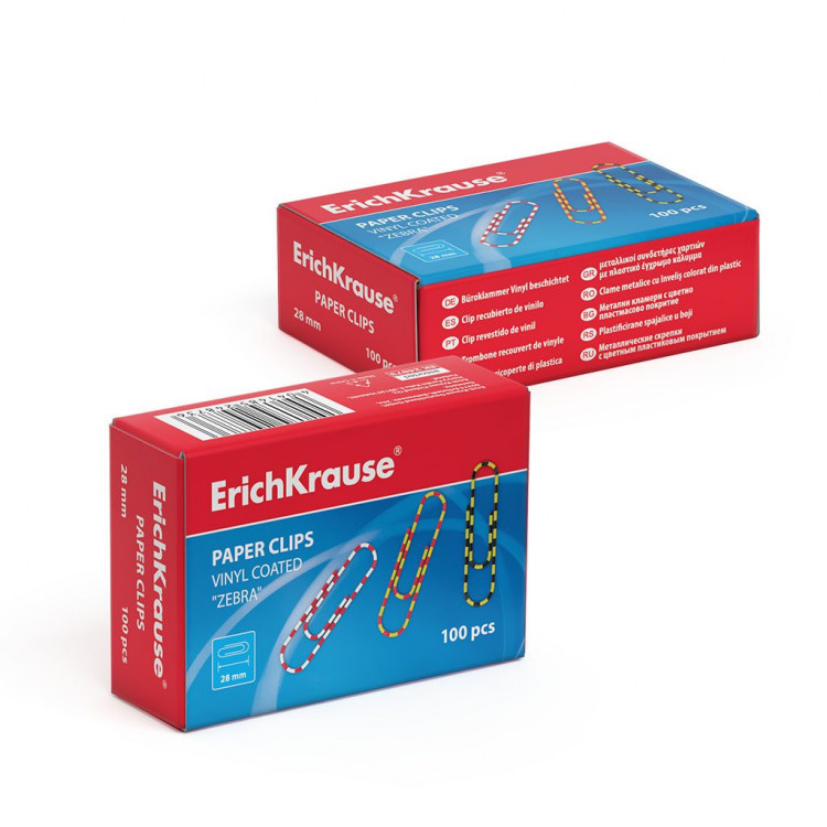 Спојувалки 28мм во боја зебра Erich Krause