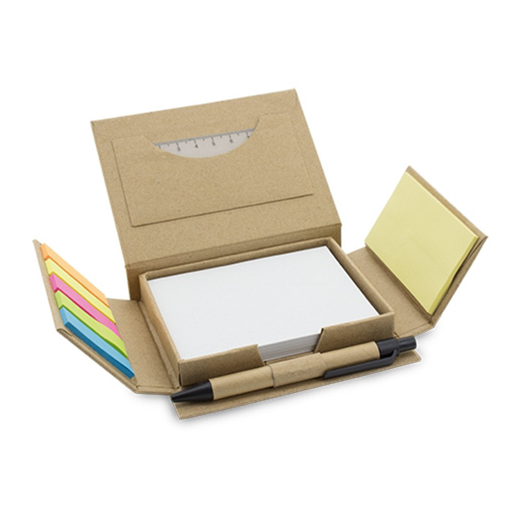 Сет  самолепливи ливчиња + пенкало