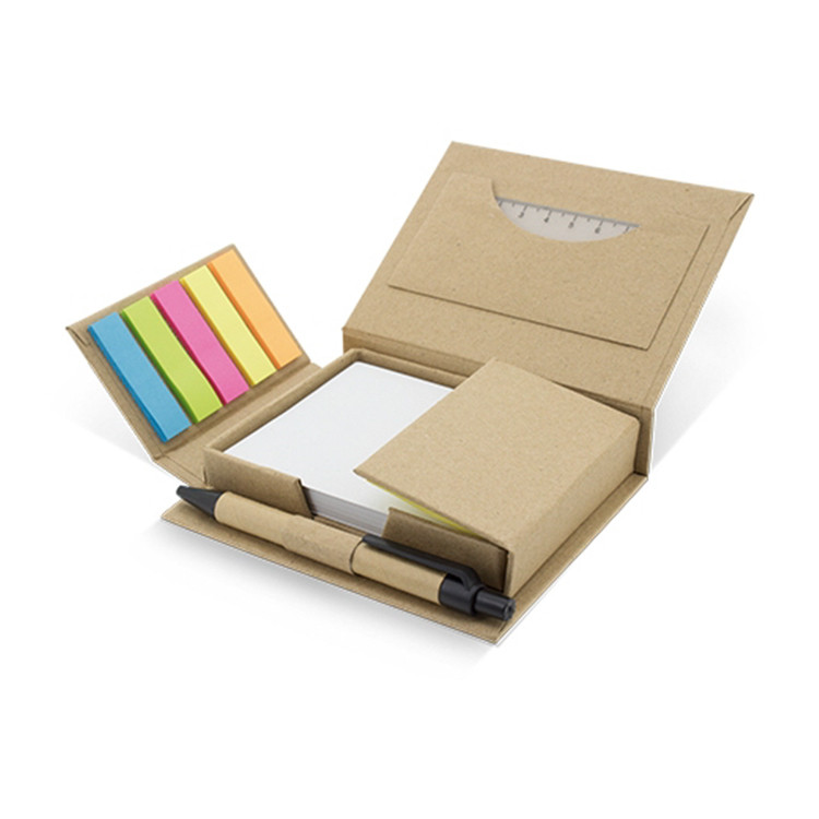 Сет  самолепливи ливчиња + пенкало