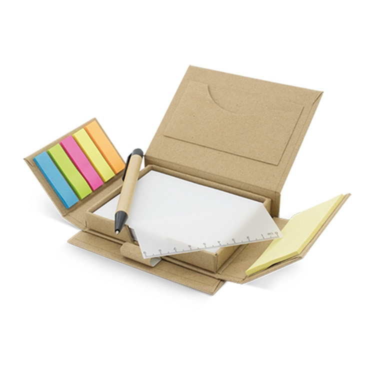 Сет  самолепливи ливчиња + пенкало