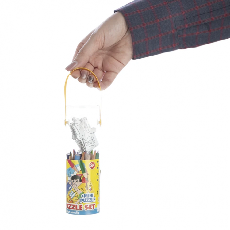 Боици фломастери 1/12 + сложувалка Erich Krause