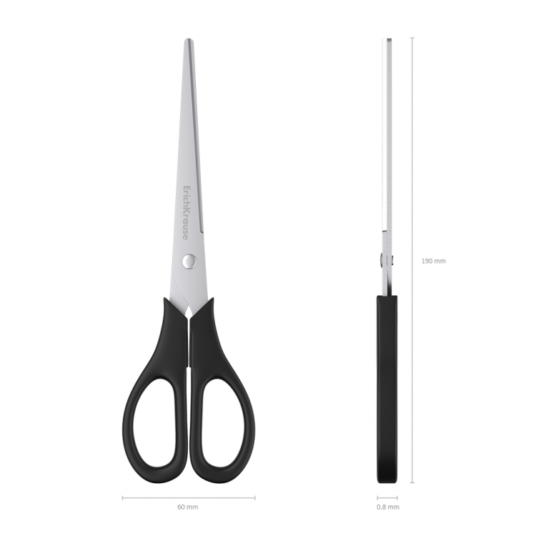 Ножици 19см Стандард+ Erich Krause