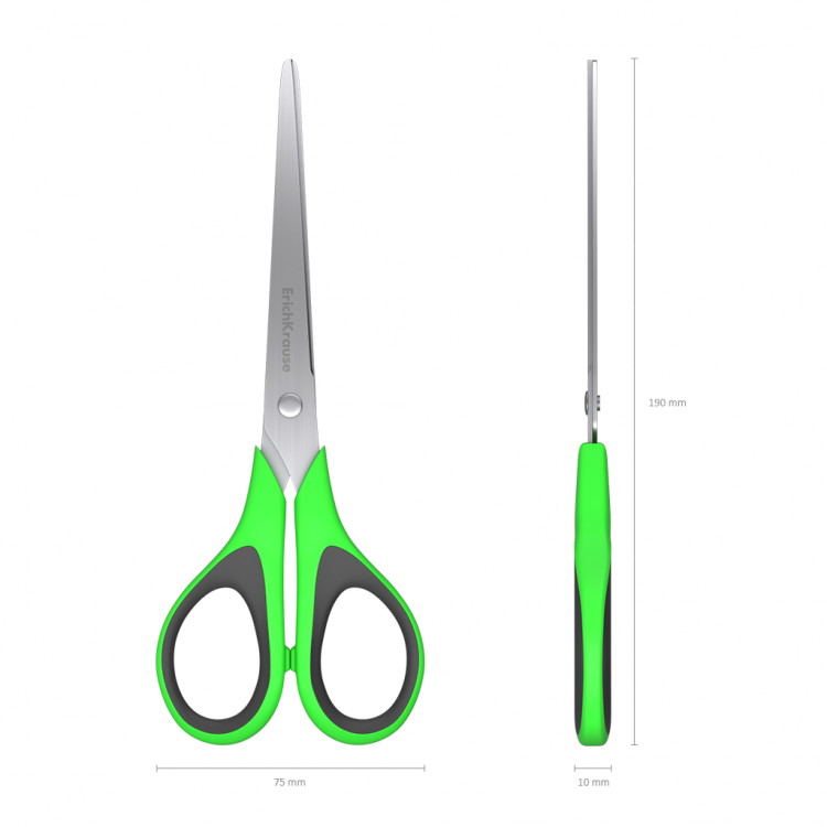 Ножици 19см Стандард+ Erich Krause