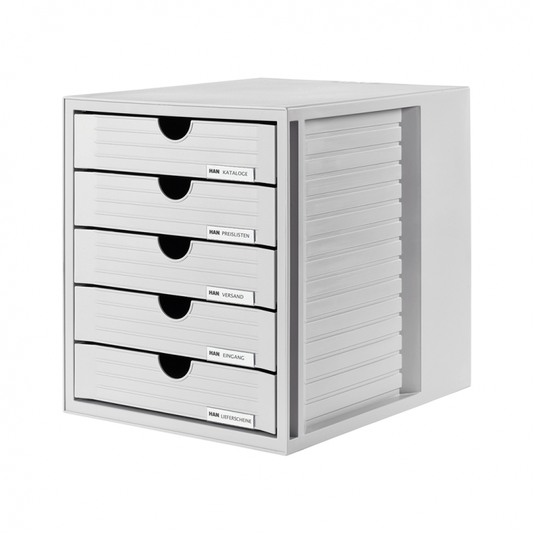 Полица со 5 фиоки