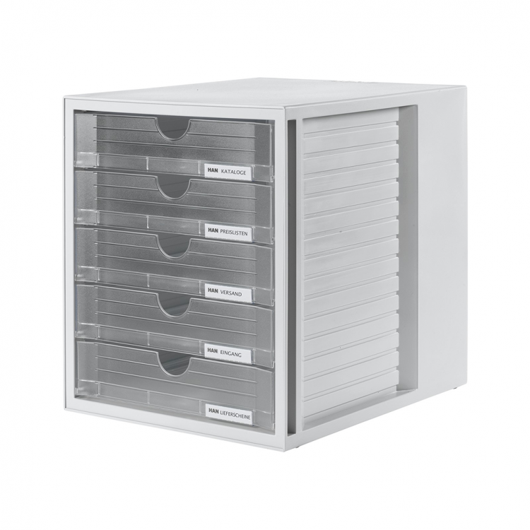 Полица со 5 фиоки