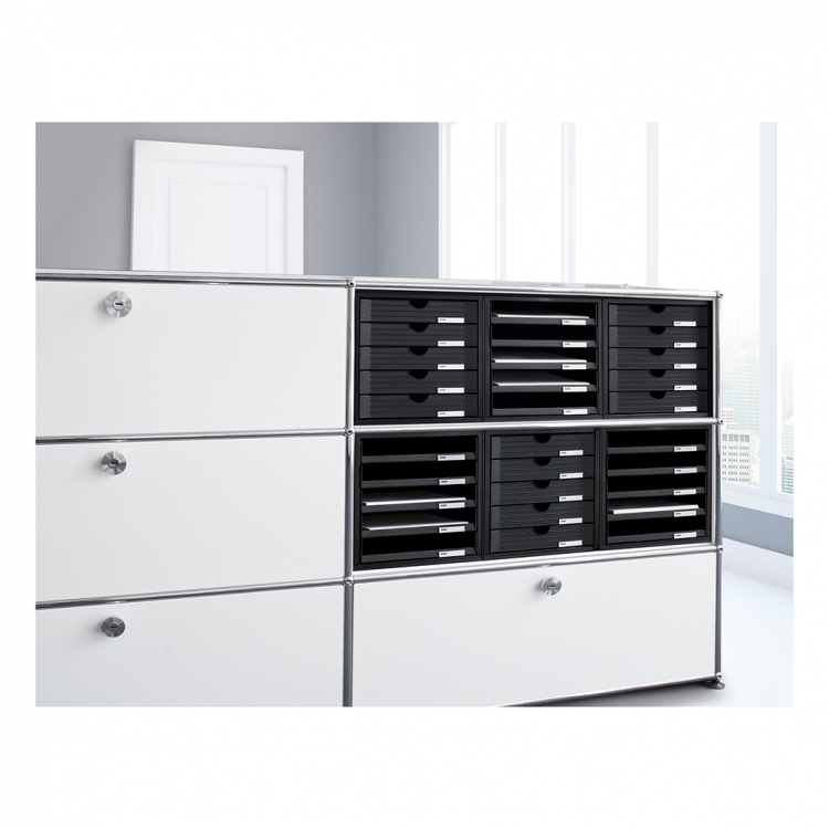 Полица со 5 фиоки