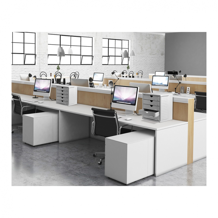 Полица со 5 фиоки