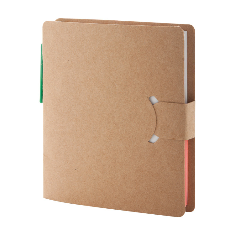 Еко сет со самолепливи ливчиња/пенкало