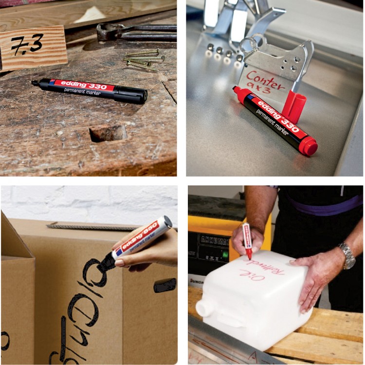 Маркер перманентен Edding 300 