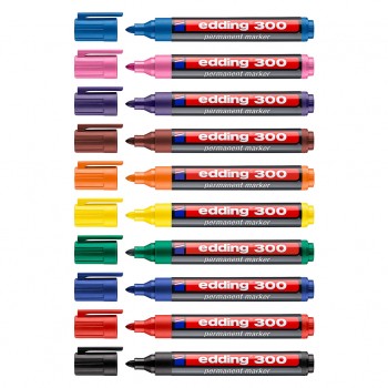Маркер перманентен Edding 300 