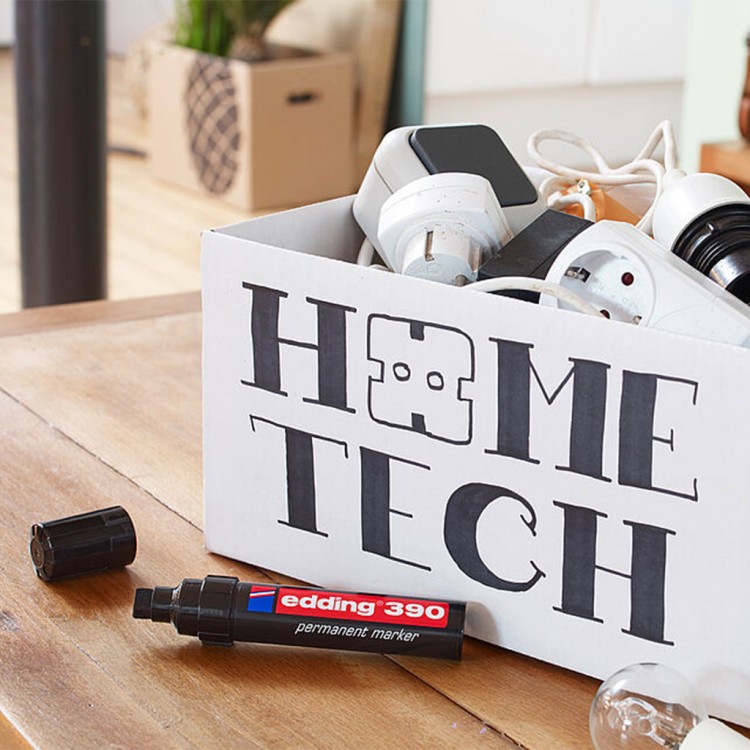 Маркер перманентен Edding 390