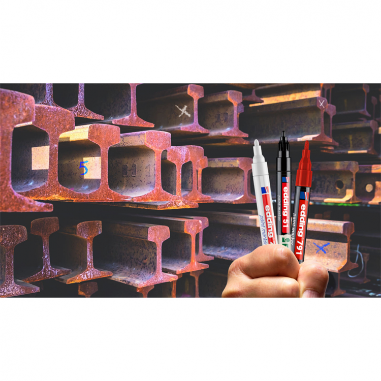 Маркер пеинт Edding 791