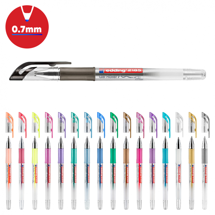 Пенкало гел ролер Edding 2185