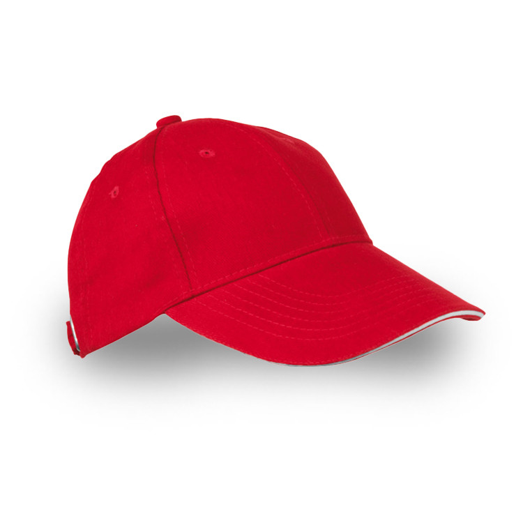 Капче памучно 6 панел, метална тока