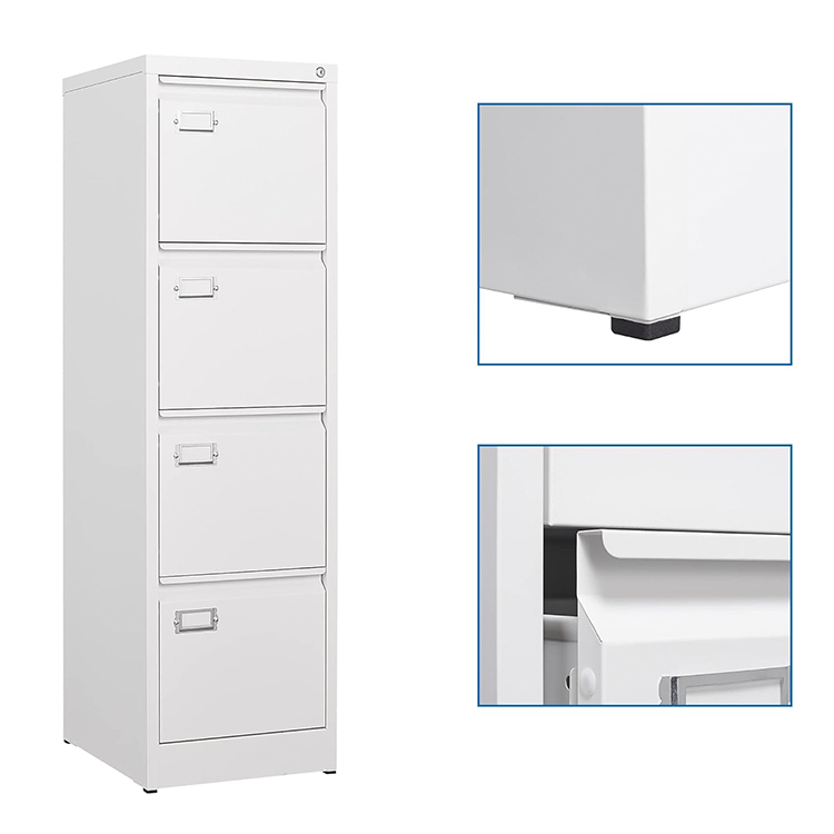 Фиокар метален со 4 фиоки CR 1232 J 46/62/132