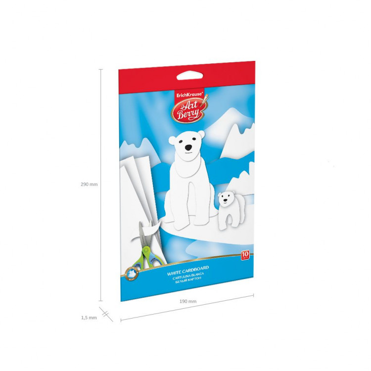 Картон бел, 1/10 Erich Krause