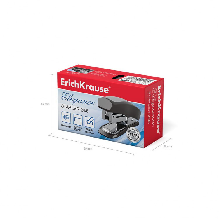 Хефталица мини 24/6 Елеганс ЕК