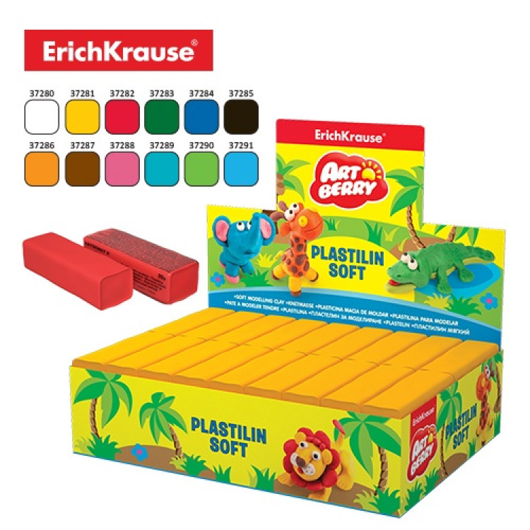 Пластелин парче 20 гр Erich Krause