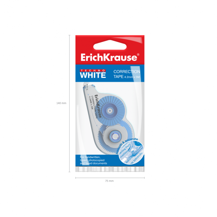 Коректор лента 4.2мм*5м, Erich Krause Техно мини
