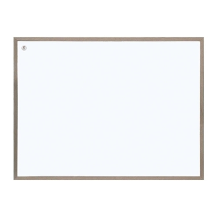 Бела табла магнетна 30х40см, дрвена рамка