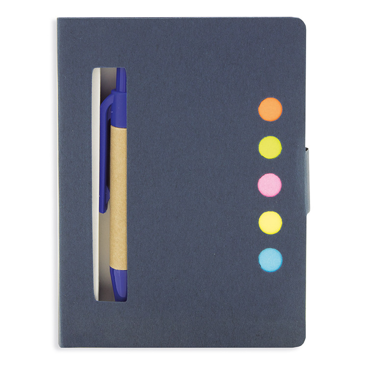 Еко сет со самолепливи ливчиња + пенкало