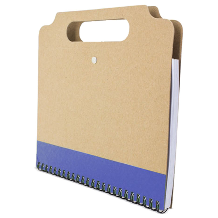 Еко тефтер со пенкало и самолепливи ливчиња