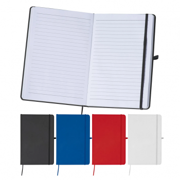 Тефтер А5 со ластик, 80л. во линии