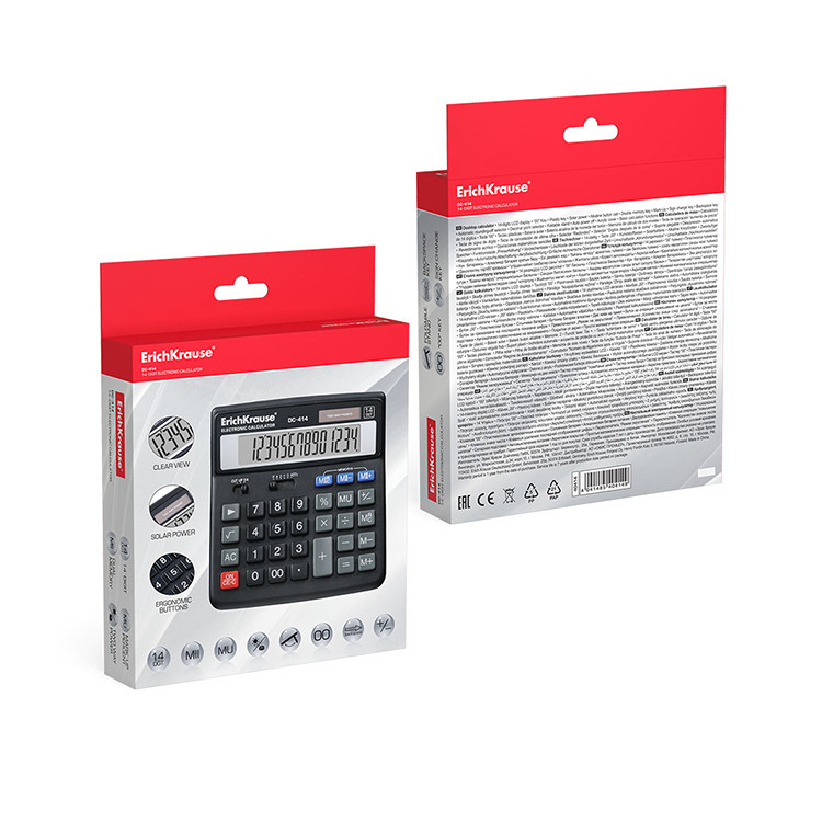 Калкулатор ДЦ 414 , 14 бројки Erich Krause