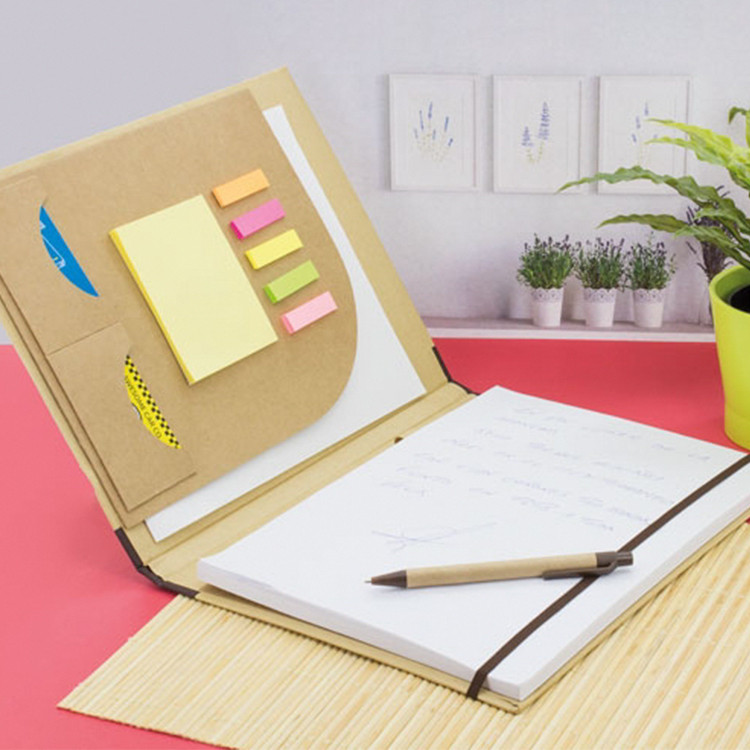 Еко папка А4 со самолепливи ливчиња