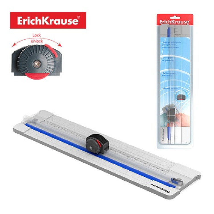 Нож Erich Krause А4, мобилна преса