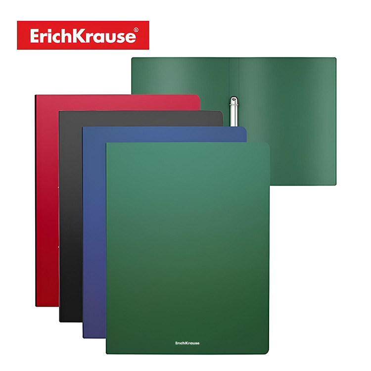 Папка со 2 прстени за 150 листови Erich Krause