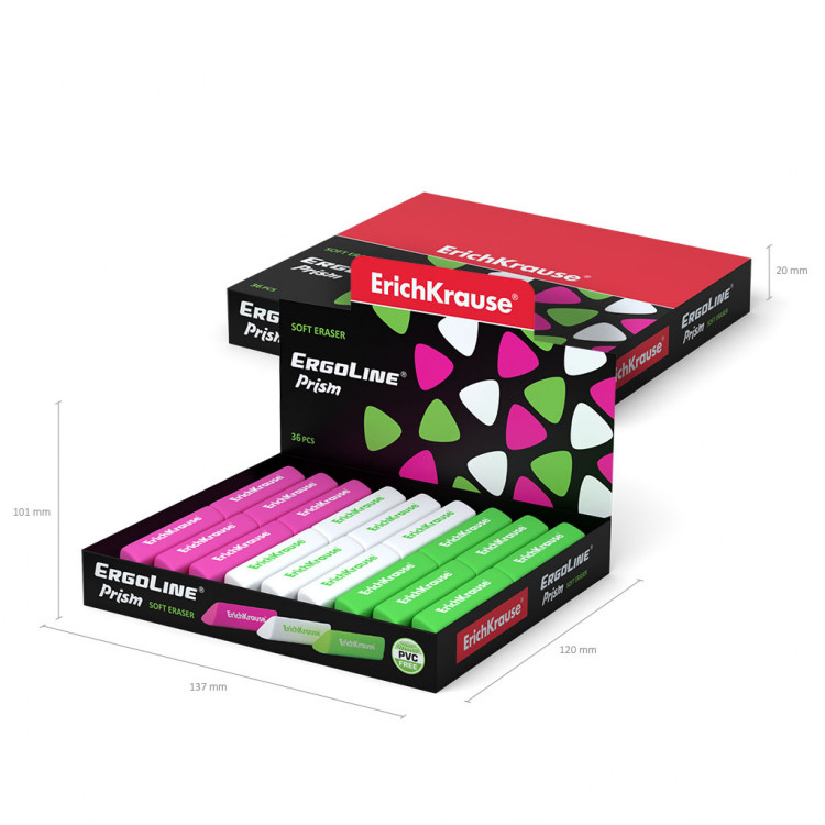 Гума Ерголајн призма Erich Krause