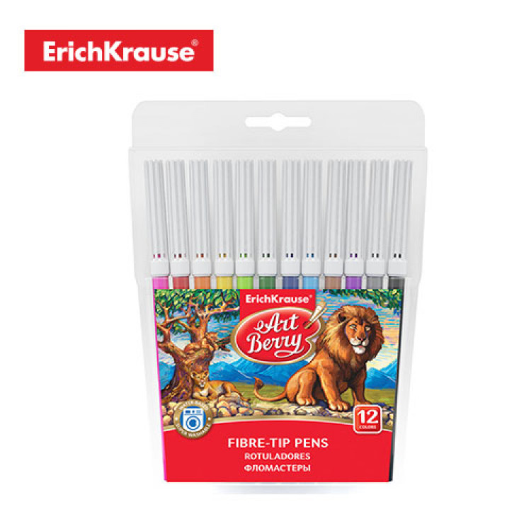 Боици фломастери 1/12, се перат Erich Krause