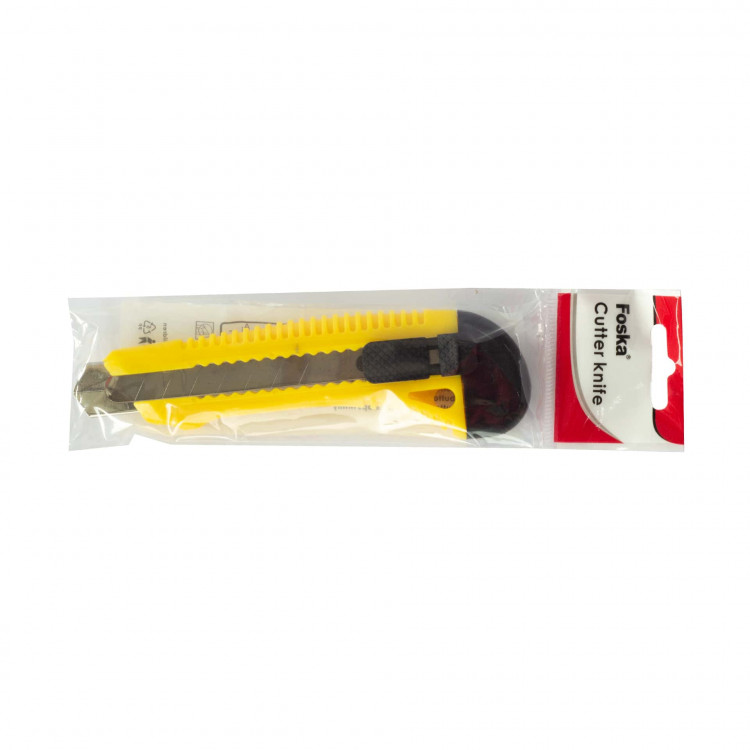 Скалпел 18мм, пласт. со мет. шина