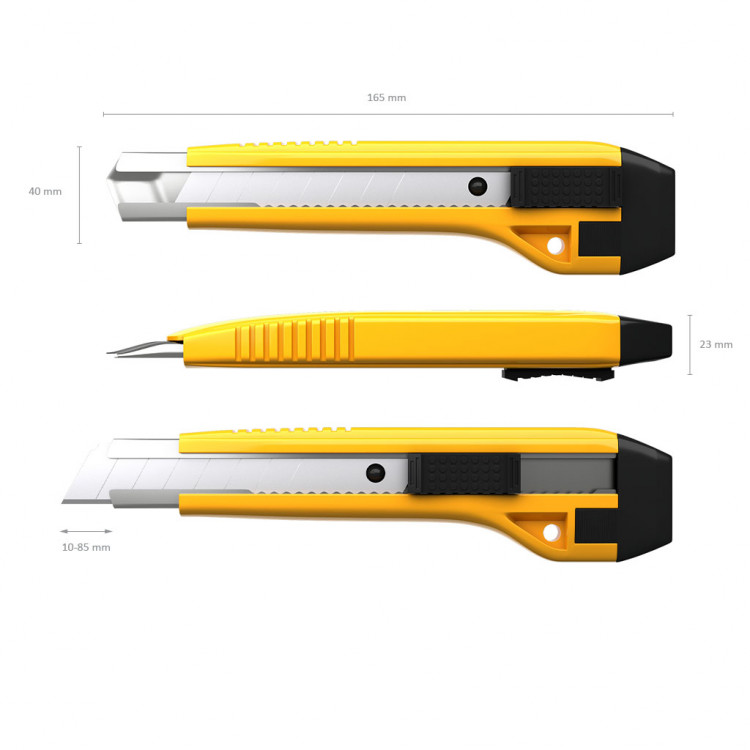 Скалпел 18мм, пвц со мет. шина