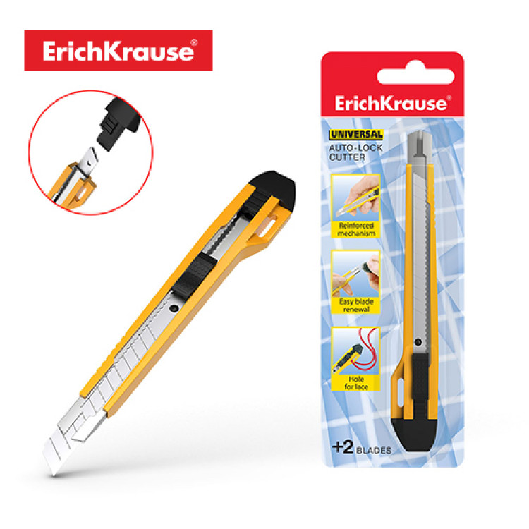 Скалпел 9мм, пвц со мет. шина