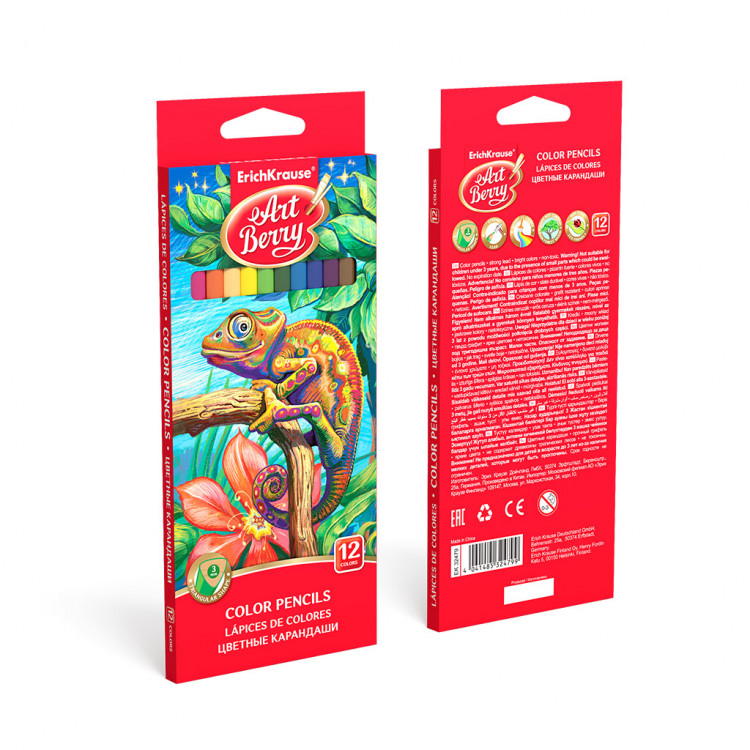 Боици дрвени 1/12 триаголни Erich Krause