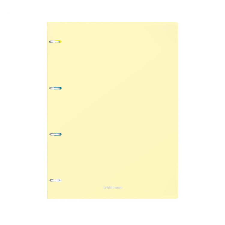 Папка со 4 прстени+тефтер 80л. Пастел Erich Krause