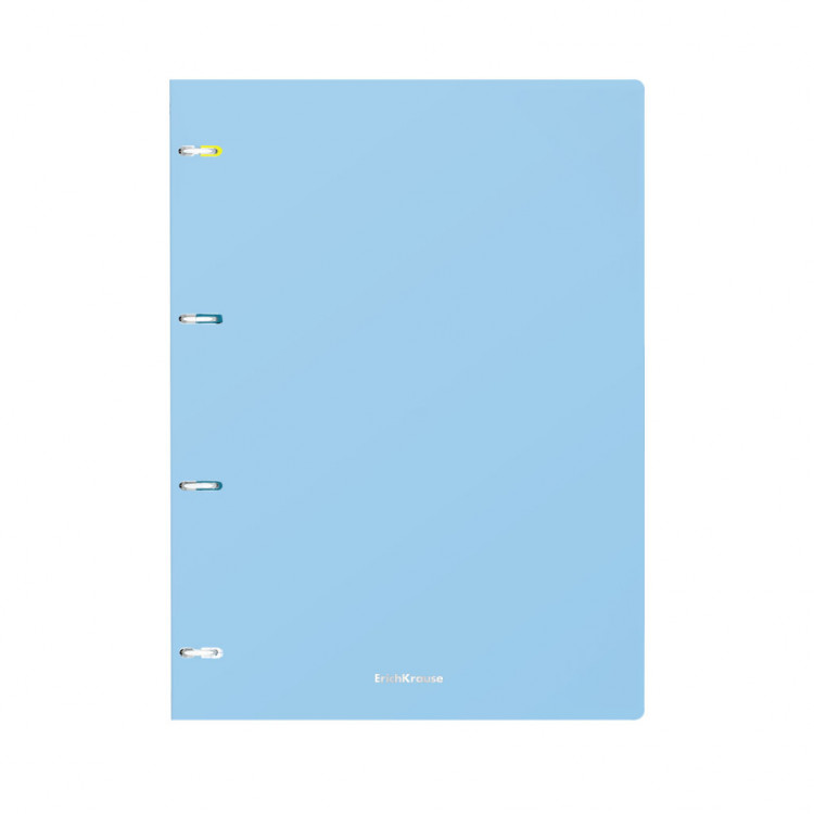 Папка со 4 прстени+тефтер 80л. Пастел Erich Krause