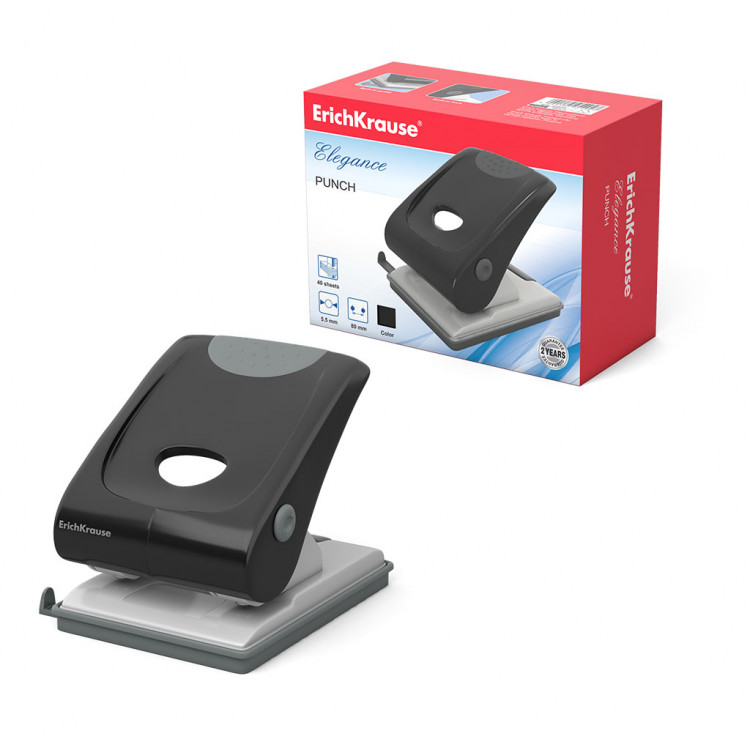 Дупчалка за 40 листови Елеганс Erich Krause