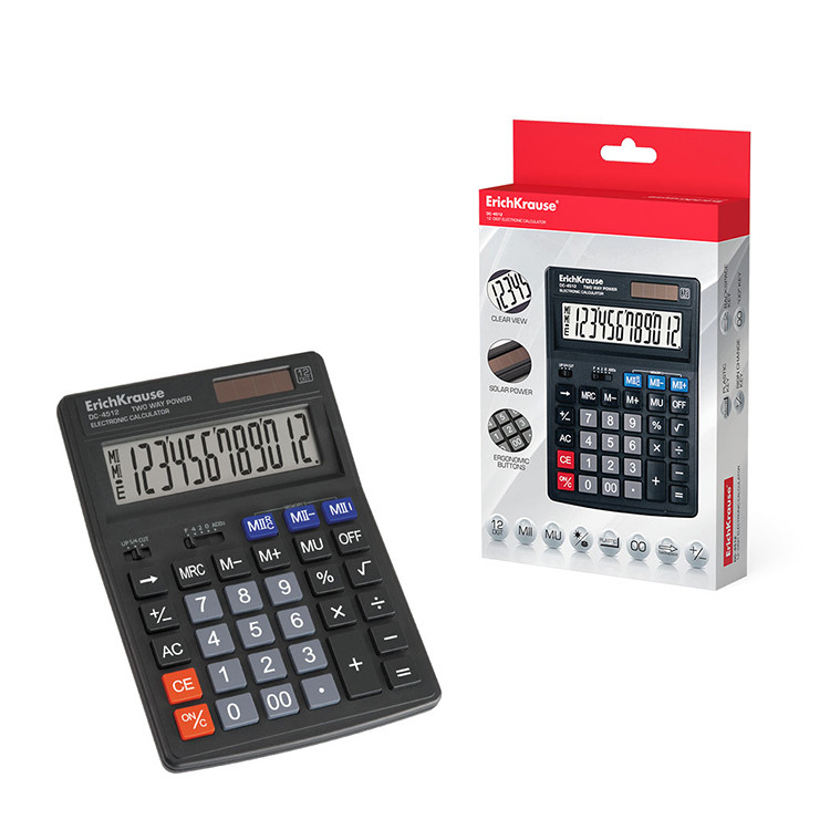 Калкулатор ДЦ 4512 , 12 бројки Erich Krause