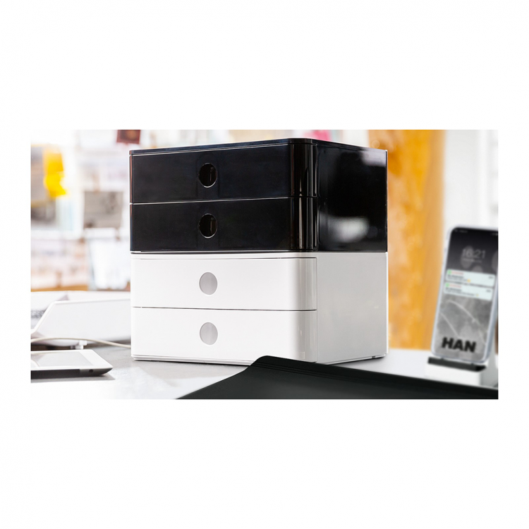 Кутија организер со фиоки 1/2, 260x125x195мм