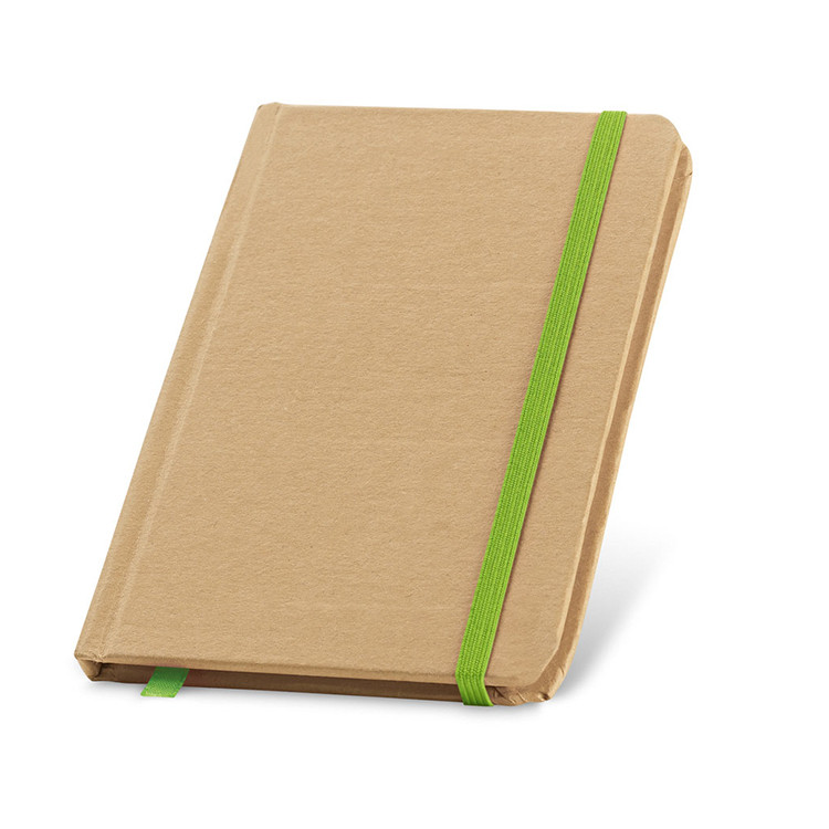 Еко тефтер 10х14см натрон, бланко 80л.